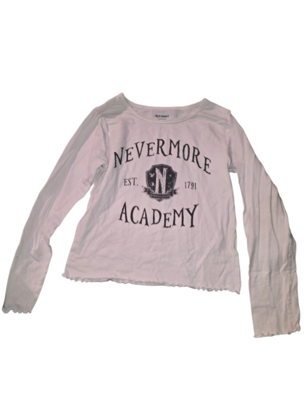 9/8/150. Girls Old Navy Nevermore Academy Long Sleeve Shirt